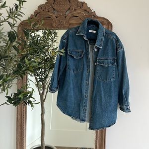 Mod ref oversized fit denim jacket